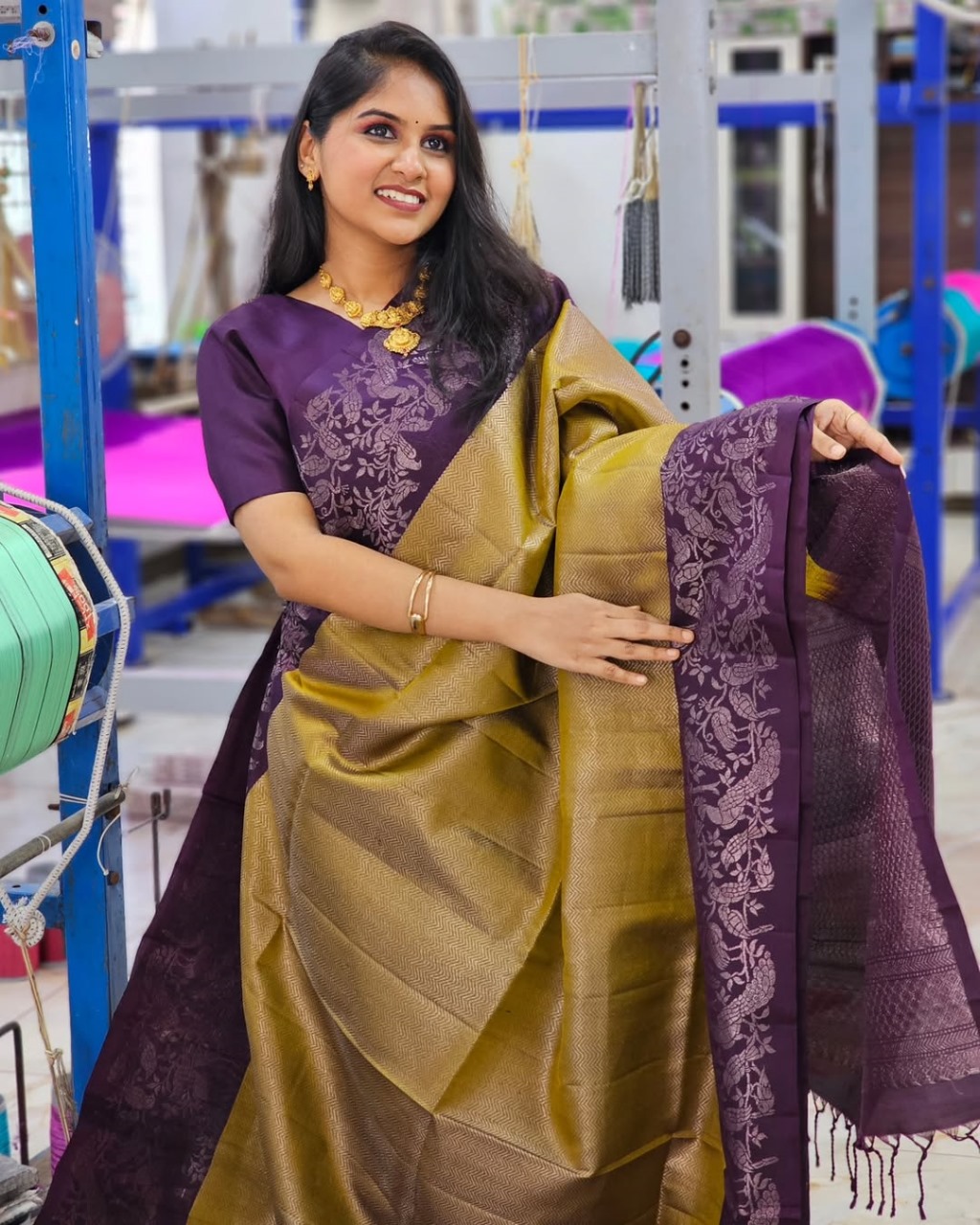 New arrival latest banarasi silk saree - Image 3