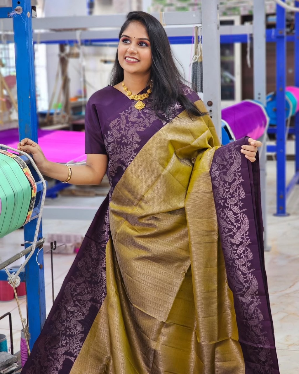 New arrival latest banarasi silk saree - Image 4